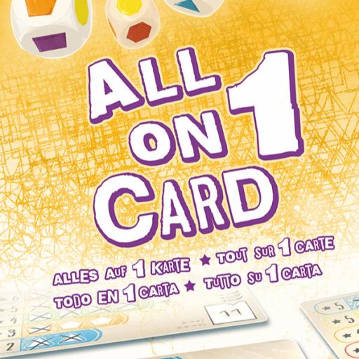 Imagen de juego de mesa: «All on 1 Card»