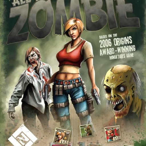 Imagen de juego de mesa: «All Things Zombie: The Boardgame»