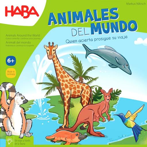 Imagen de juego de mesa: «Animales del mundo»