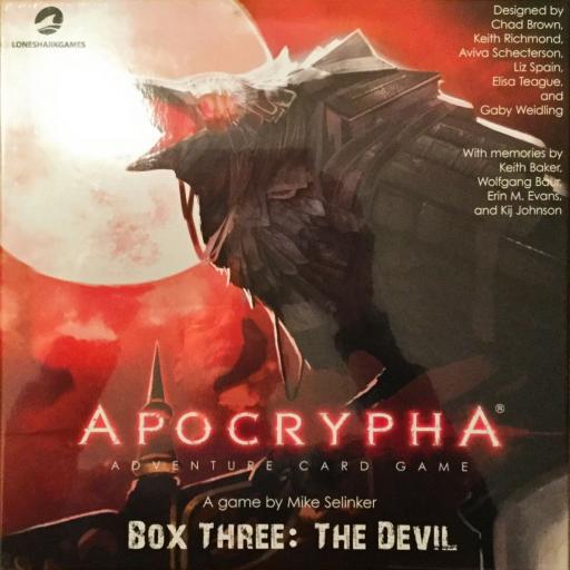Imagen de juego de mesa: «Apocrypha Adventure Card Game: Box Three – The Devil»
