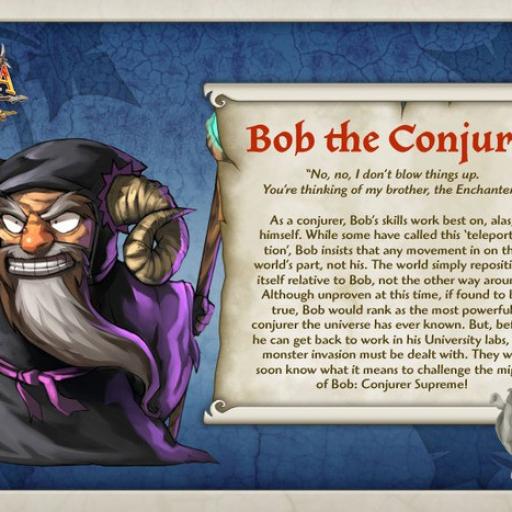 Imagen de juego de mesa: «Arcadia Quest: Bob the Conjurer»