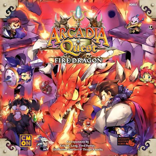 Imagen de juego de mesa: «Arcadia Quest: Fire Dragon»