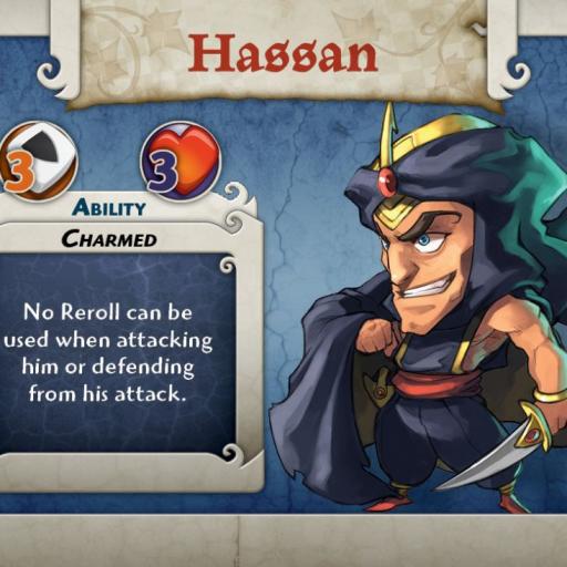 Imagen de juego de mesa: «Arcadia Quest: Hassan»