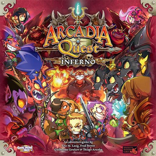 Imagen de juego de mesa: «Arcadia Quest: Infierno»