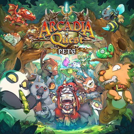 Imagen de juego de mesa: «Arcadia Quest: Mascotas»