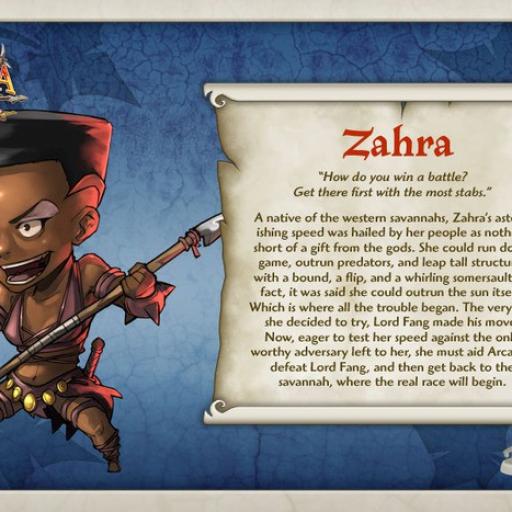 Imagen de juego de mesa: «Arcadia Quest: Zahra»