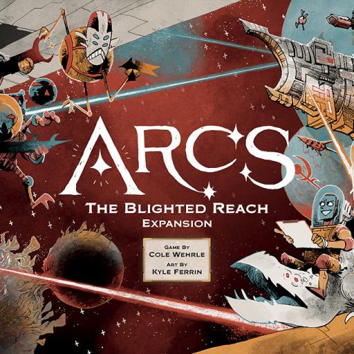 Imagen de juego de mesa: «Arcs: The Blighted Reach Expansion»