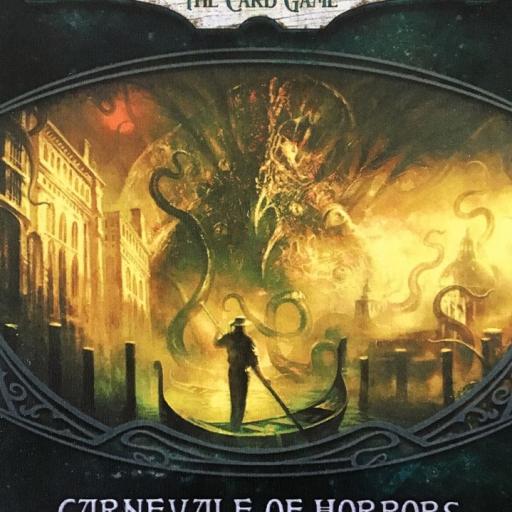 Imagen de juego de mesa: «Arkham Horror: LCG – Carnevale de horrores»