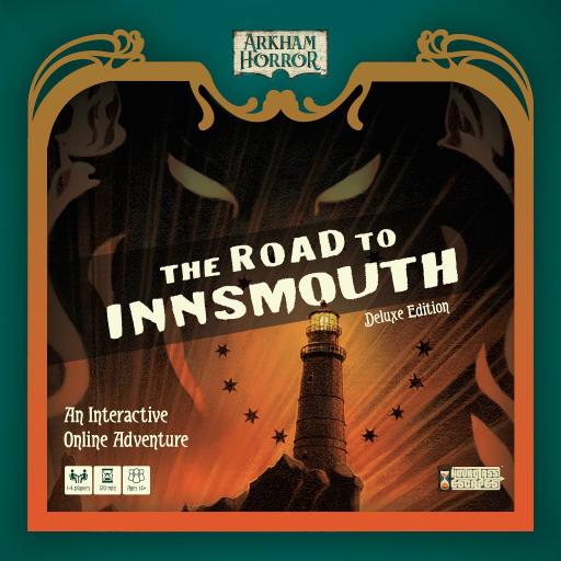 Imagen de juego de mesa: «Arkham Horror: The Road to Innsmouth – Deluxe Edition»