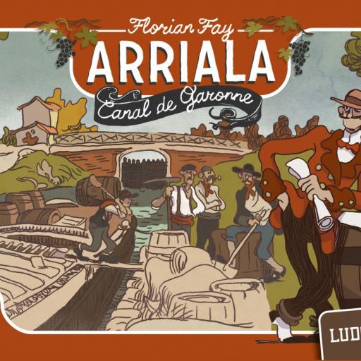 Imagen de juego de mesa: «Arriala: Canal de Garonne»