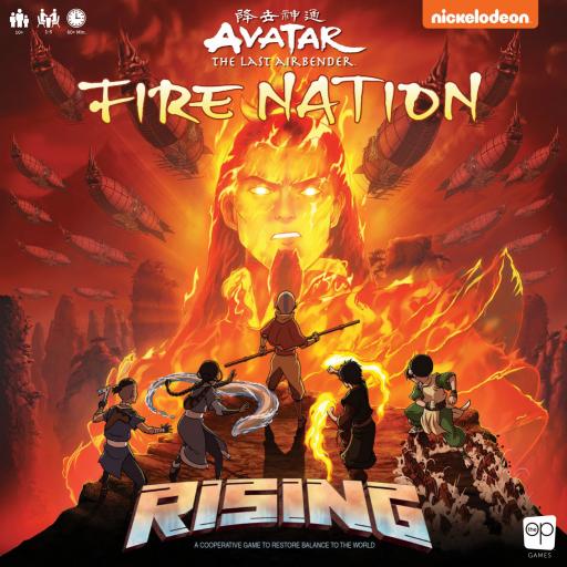 Imagen de juego de mesa: «Avatar: The Last Airbender Fire Nation Rising»