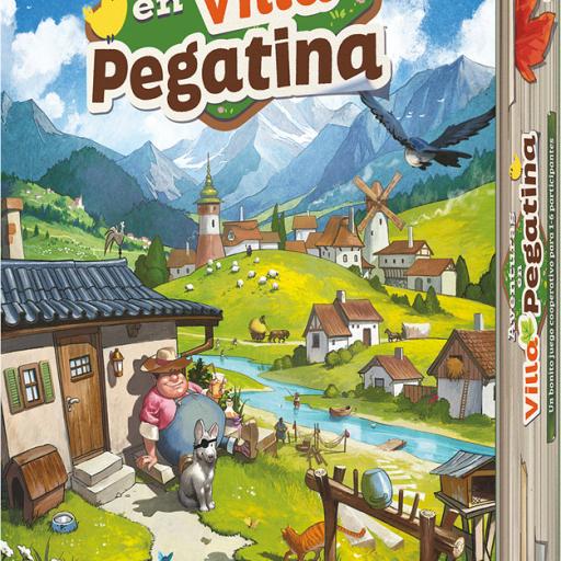 Imagen de juego de mesa: «Aventuras en Villa Pegatina»