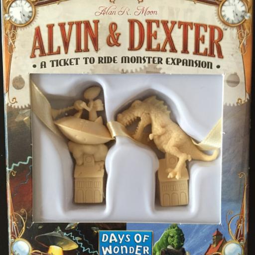 Imagen de juego de mesa: «¡Aventureros al tren! Alvin & Dexter»