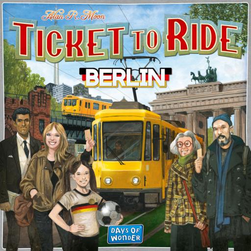 Imagen de juego de mesa: «¡Aventureros al tren! Berlín»
