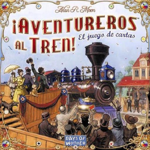 Imagen de juego de mesa: «¡Aventureros al tren! El Juego de Cartas»