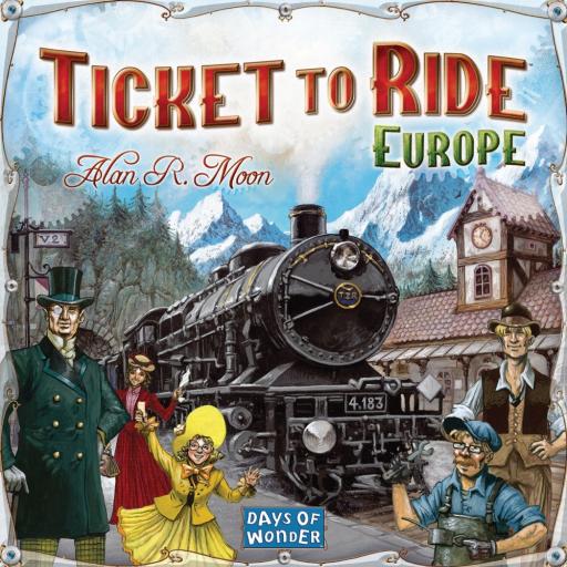 Imagen de juego de mesa: «¡Aventureros al tren! Europa»