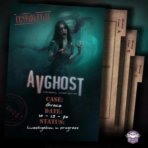 Imagen de juego de mesa: «AVGhost:  Paranormal Investigation – Case: Grace»