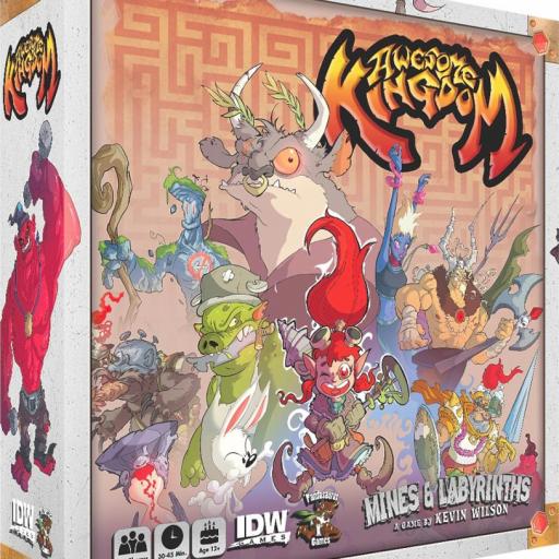 Imagen de juego de mesa: «Awesome Kingdom: Mines & Labyrinths»