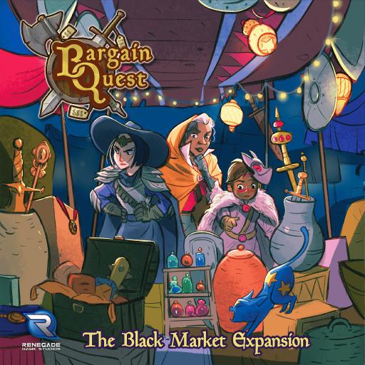 Imagen de juego de mesa: «Bargain Quest: The Black Market Expansion»