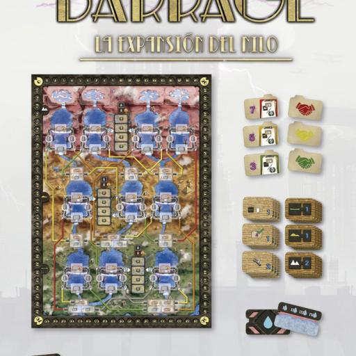 Imagen de juego de mesa: «Barrage: La Expansión del Nilo»