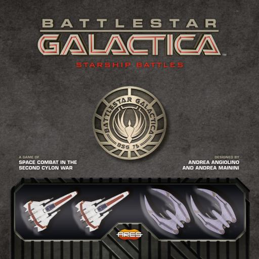 Imagen de juego de mesa: «Battlestar Galactica: Starship Battles – Starter Set»