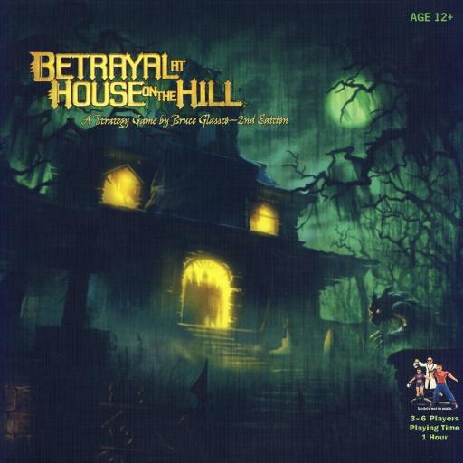 Imagen de juego de mesa: «Betrayal at House on the Hill»