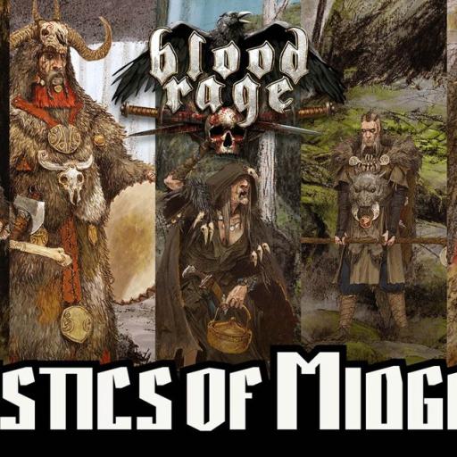 Imagen de juego de mesa: «Blood Rage: Místicos de Midgard »