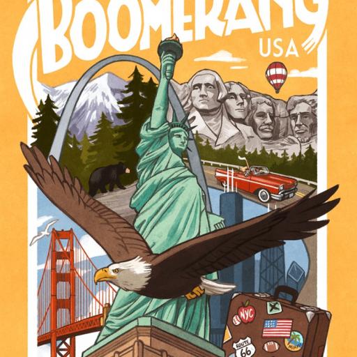 Imagen de juego de mesa: «Boomerang: USA»