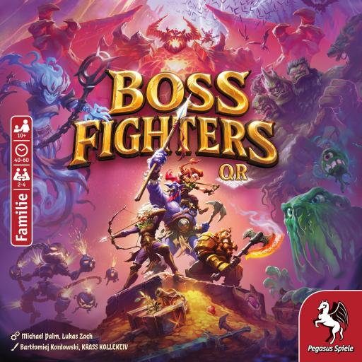 Imagen de juego de mesa: «Boss Fighters QR»