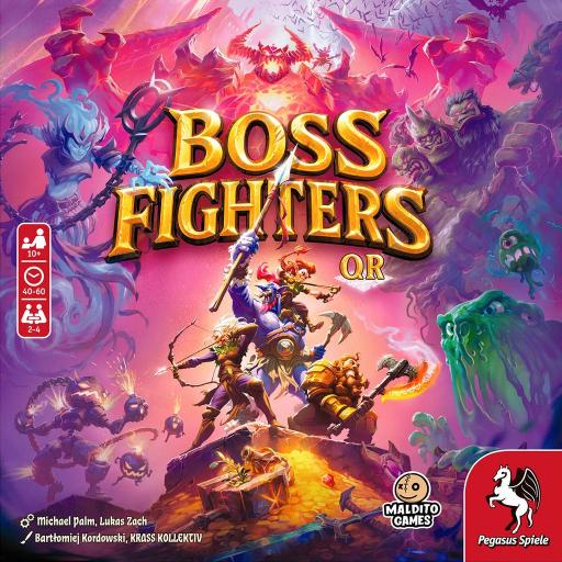 Imagen de juego de mesa: «Boss Fighters QR»