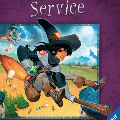 Imagen de juego de mesa: «Broom Service»