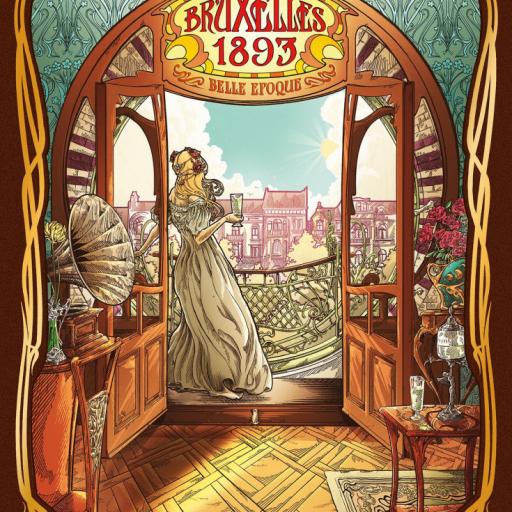 Imagen de juego de mesa: «Bruxelles 1893: Belle Epoque»