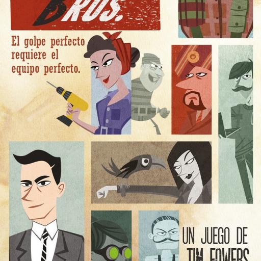 Imagen de juego de mesa: «Burgle Bros.»