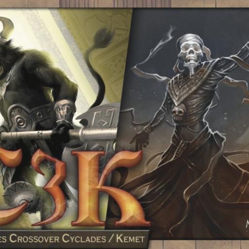 Imagen de juego de mesa: «C3K: Creatures Crossover Cyclades/Kemet»