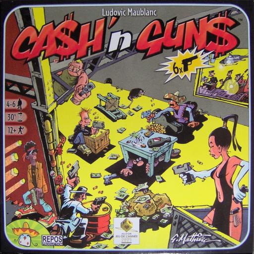Imagen de juego de mesa: «Ca$h 'n Gun$»