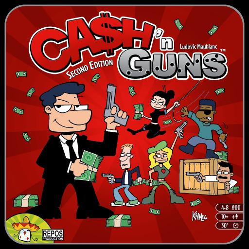 Imagen de juego de mesa: «Ca$h 'n Guns»