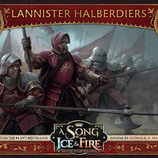 Imagen de juego de mesa: «Canción de hielo y fuego: Alabarderos Lannister»