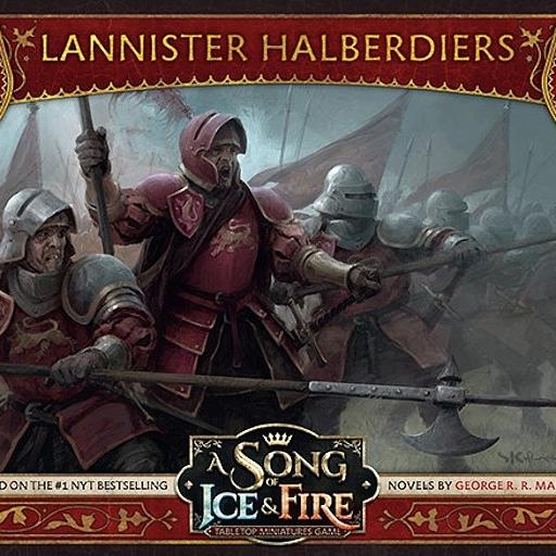 Imagen de juego de mesa: «Canción de hielo y fuego: Alabarderos Lannister»