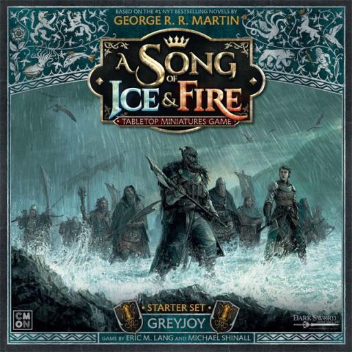 Imagen de juego de mesa: «Canción de hielo y fuego: Caja de Inicio – Greyjoy»
