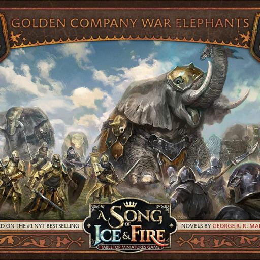 Imagen de juego de mesa: «Canción de hielo y fuego: Elefantes de Guerra de Compañía Dorada»