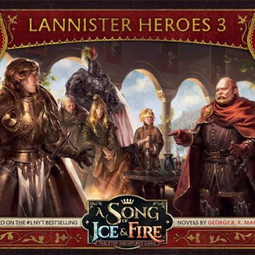 Imagen de juego de mesa: «Canción de hielo y fuego: Héroes Lannister III»
