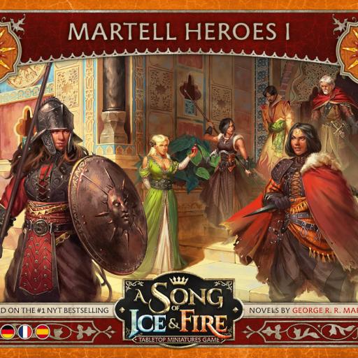 Imagen de juego de mesa: «Canción de hielo y fuego: Héroes Martell I»