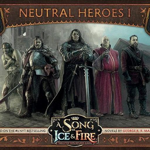 Imagen de juego de mesa: «Canción de hielo y fuego: Héroes Neutrales I»