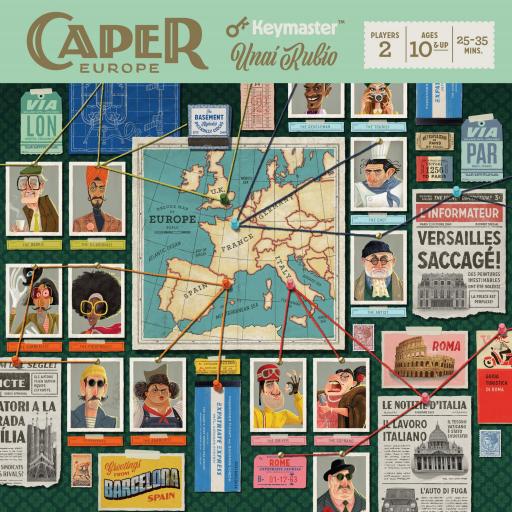 Imagen de juego de mesa: «Caper: Europa»