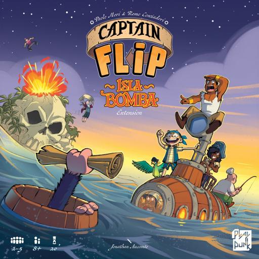 Imagen de juego de mesa: «Captain Flip: Isla Bomba»