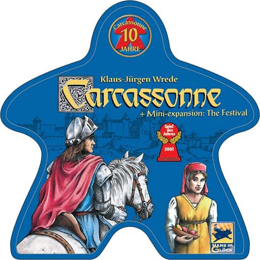 Imagen de juego de mesa: «Carcassonne: 10º Aniversario»