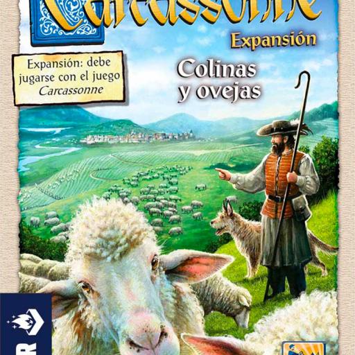 Imagen de juego de mesa: «Carcassonne: Colinas y Ovejas»