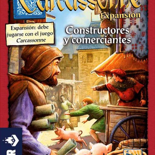 Imagen de juego de mesa: «Carcassonne: Constructores y comerciantes»