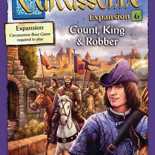 Imagen de juego de mesa: «Carcassonne: Count, King & Robber»