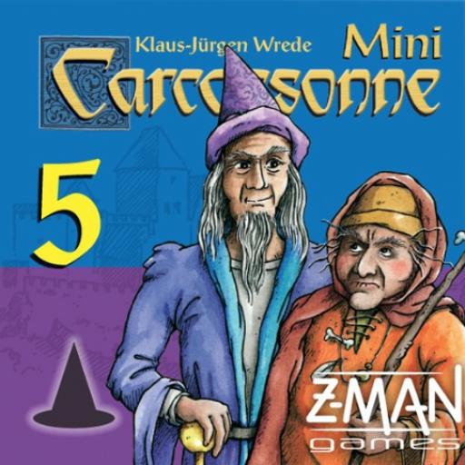 Imagen de juego de mesa: «Carcassonne: Mago y Bruja»